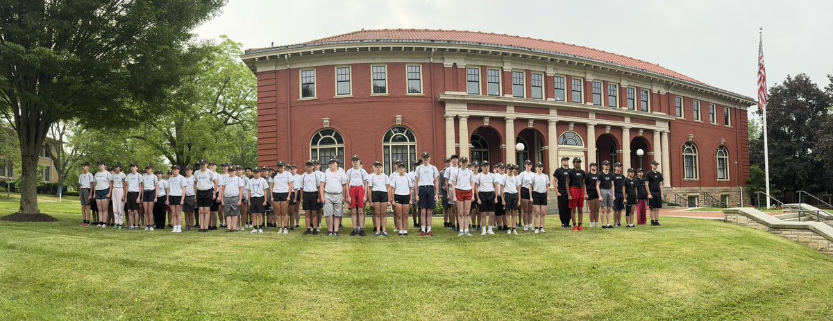 It’s Camp Cadet graduation day! I’m so proud of these kids. Camp Cadet is not your normal summer camp, we push these kids to their limits. We have seen tears, sweat, and lots of determination! The transformation from Sunday-Friday definitely makes the staff proud!