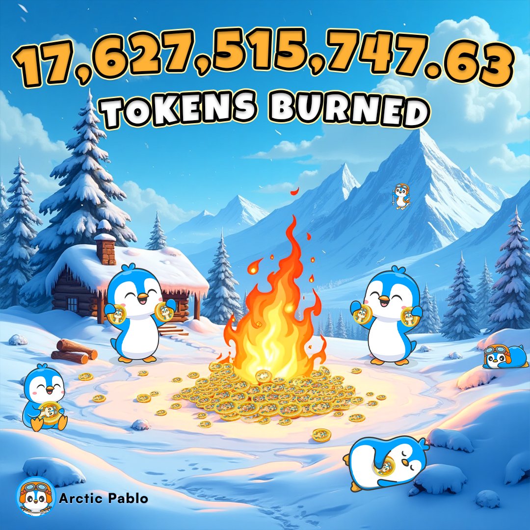🔥❄️ THE MAIN EVENT: 17.6 BILLION TOKENS BURNED! ❄️🔥

Dude… this is MASSIVE. Over 17,627,515,747.63 BILLION $APC just got PERMANENTLY wiped out — GONE forever! 💥🔥

This isn’t your average burn. This is Pablo going nuclear on the supply chart. 💣 Every coin just got more