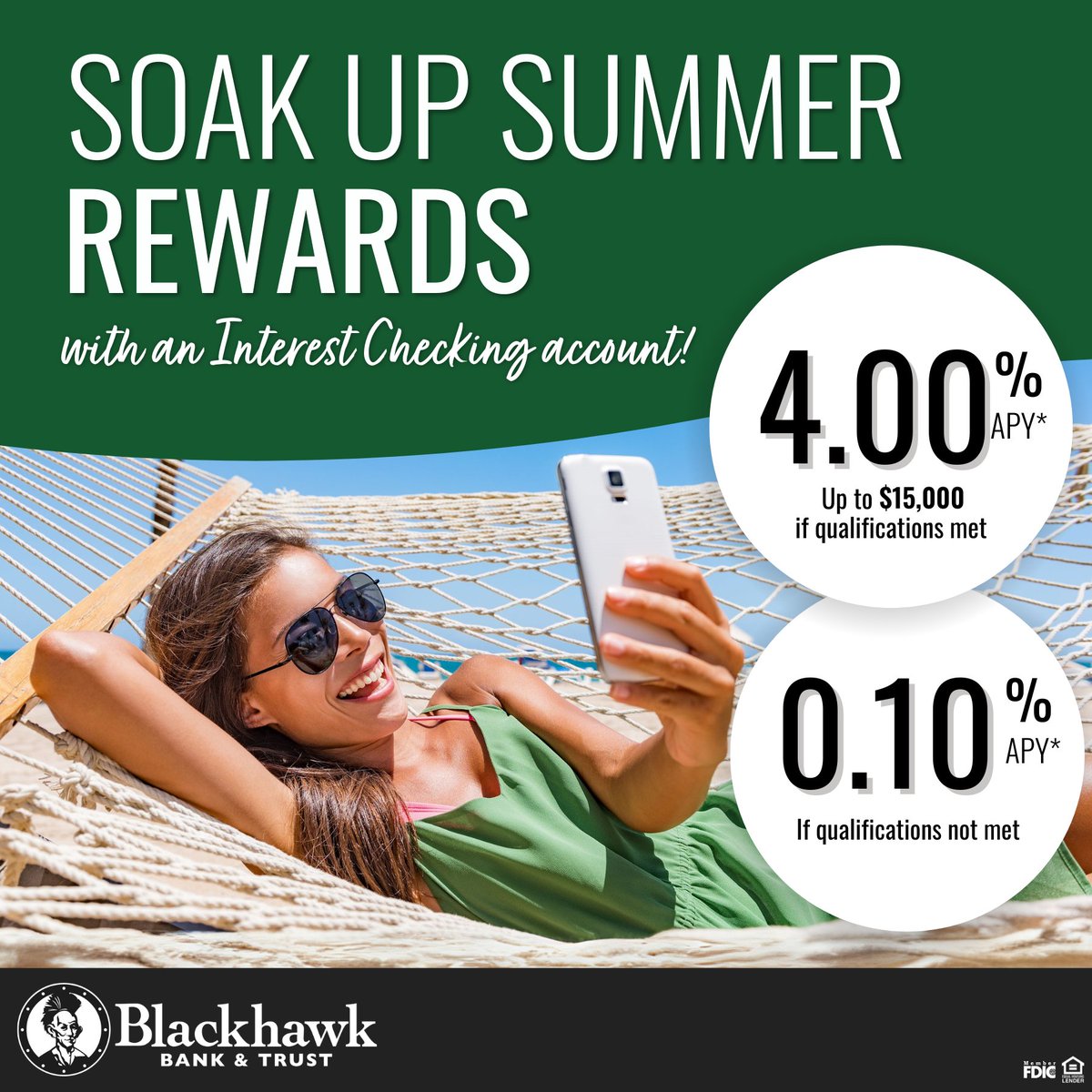 😎 Kick back, relax &amp; let your checking account do the work. 🏖️  Learn what you could earn with our Interest Checking Account! 
📲 Learn more: choosethechief.com/personal/check…