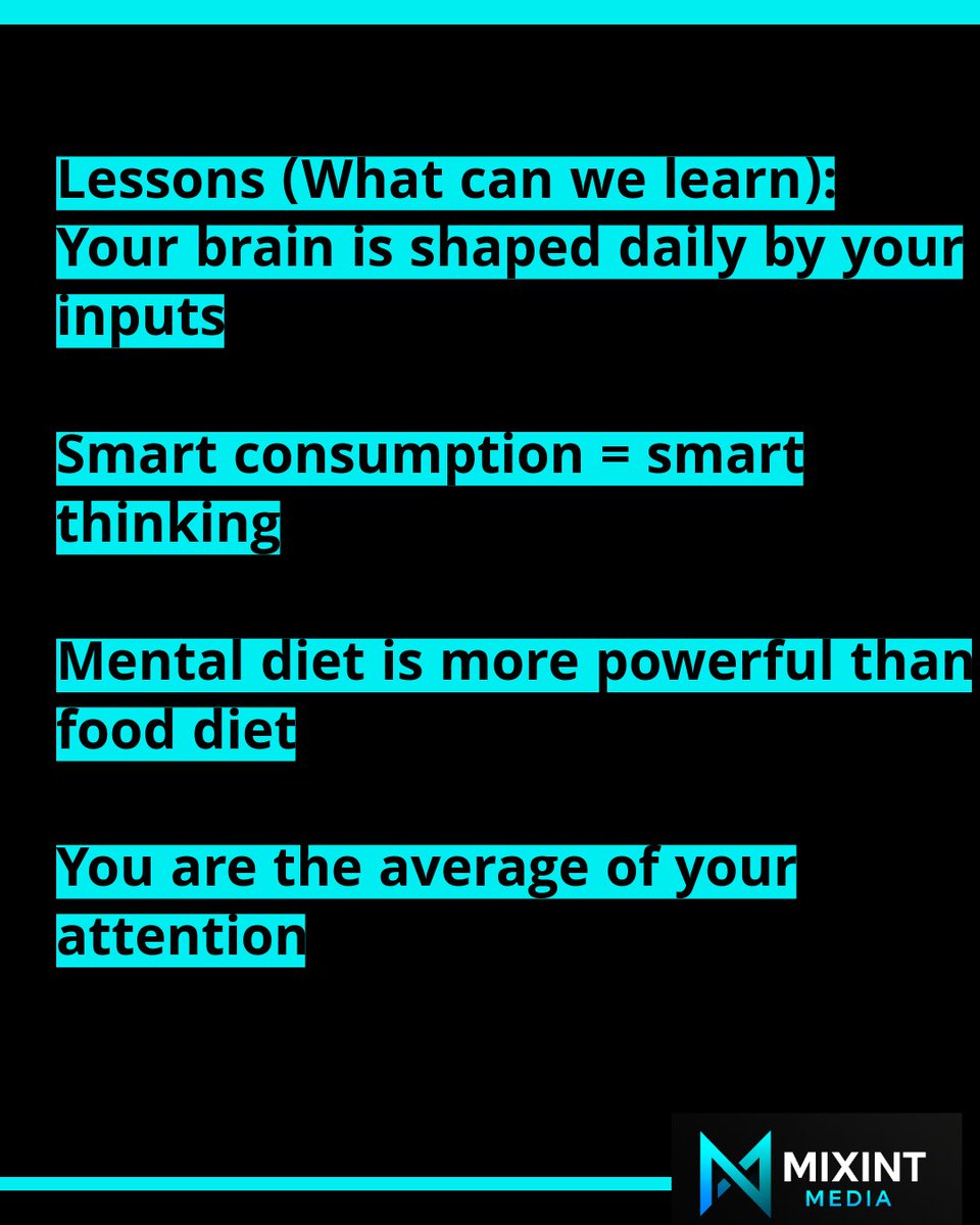 MixintMedia's tweet photo. 💡 Your brain is not a storage device—it’s a reaction device.
The content you consume becomes your thoughts.
Want sharper thinking? Change your mental feed.
#BrainBoost #SmartThinking #MentalDiet #MindHacks #MixintMedia #DailyGrowth #1PercentSmarter #RewireYourBrain #ThinkB https://t.co/ZH6sbozfTR