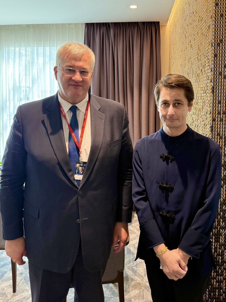 Nizami Ganjavi International Center - NGIC (@nizamiganjaviic) on Twitter photo Our Secretary-General <a href="/RovshanMuradov/">Rovshan Muradov</a> met with the Minister of Foreign Affairs of Ukraine, H.E. <a href="/andrii_sybiha/">Andrii Sybiha 🇺🇦</a> in Prague, for a constructive and forward-looking discussion. Our Secretary-General <a href="/RovshanMuradov/">Rovshan Muradov</a> met with the Minister of Foreign Affairs of Ukraine, H.E. <a href="/andrii_sybiha/">Andrii Sybiha 🇺🇦</a> in Prague, for a constructive and forward-looking discussion.