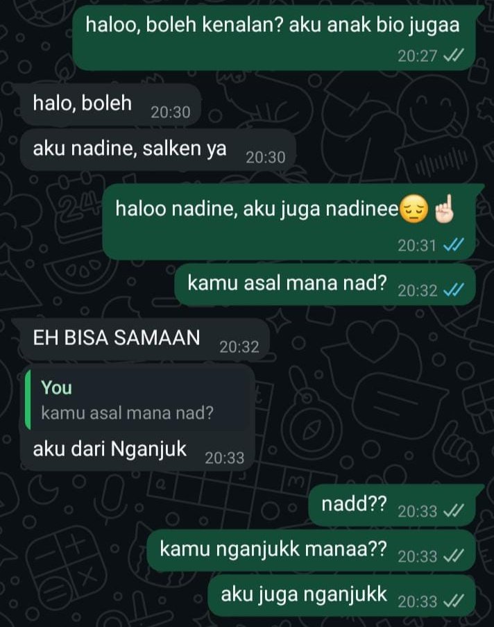 lololosuuu's tweet photo. NGAKAK BANGET, INI TEMANKU KETEMU KEMBARANNYA KAH? 😭😭 https://t.co/4Jb9Qqn1H0