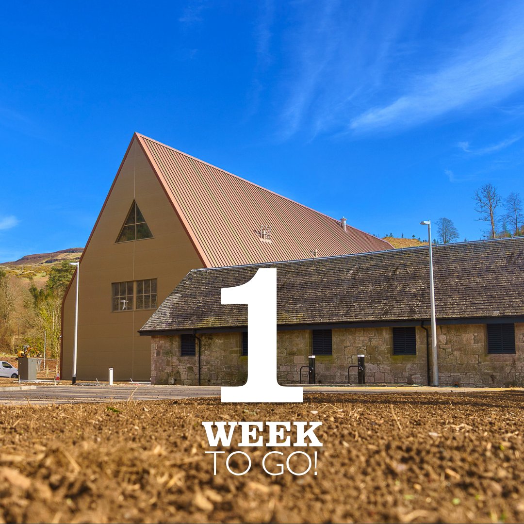 ArdgowanWhisky's tweet photo. It is just one week to go to our opening next Friday  - 🕒 3–7pm
📍 Ardgowan Distillery PA16 0DT
🎶 Live music from Reely Jiggered and The Laurettes
🚌 Shuttle  from Gourock, Greenock, Inverkip and Park &amp; Ride : Faulds Park.
 #FreeEvent #StreetFood #WhiskyLovers #NewDistillery https://t.co/FlUiJQT0mg