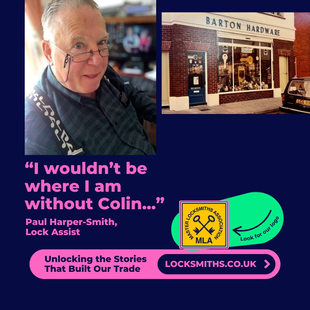 MLA_locksmiths's tweet image. Paul Harper‑Smith of Lock Assist went from holiday shifts in a family shop to running an MLA Approved Company — thanks to a £5 note, Uncle Colin, and a love for the trade.
👉 locksmiths.co.uk/lock-assist-ho…
#Locksmithing #MLA #FamilyBusiness
