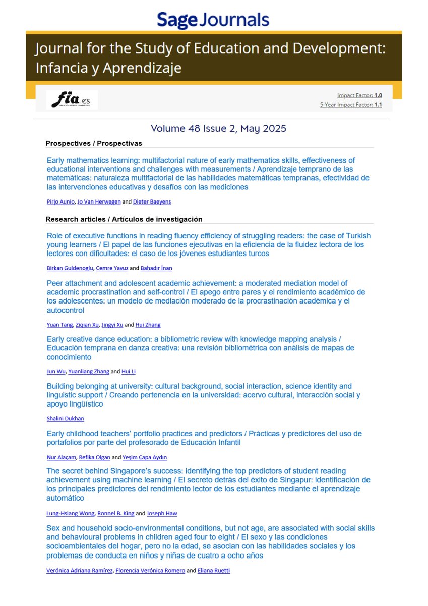 Check out the new JSED Issue (48/2) on Sage.
journals.sagepub.com/toc/iyaa/48/2