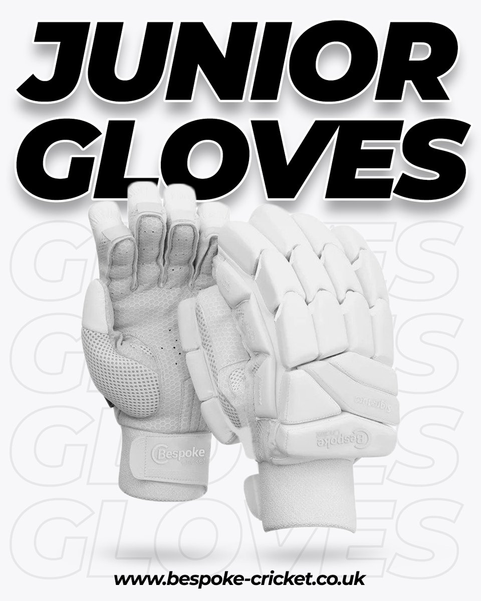 🎯 Elevate Your Game with Bespoke Cricket's Junior Gloves! 🏏

Designed for performance, comfort, and style. Crafted with premium materials, these gloves offer unbeatable grip and protection, ensuring you stay at the top of your game.

🛒Shop Now: bespoke-cricket.co.uk/store/p17/Juni…