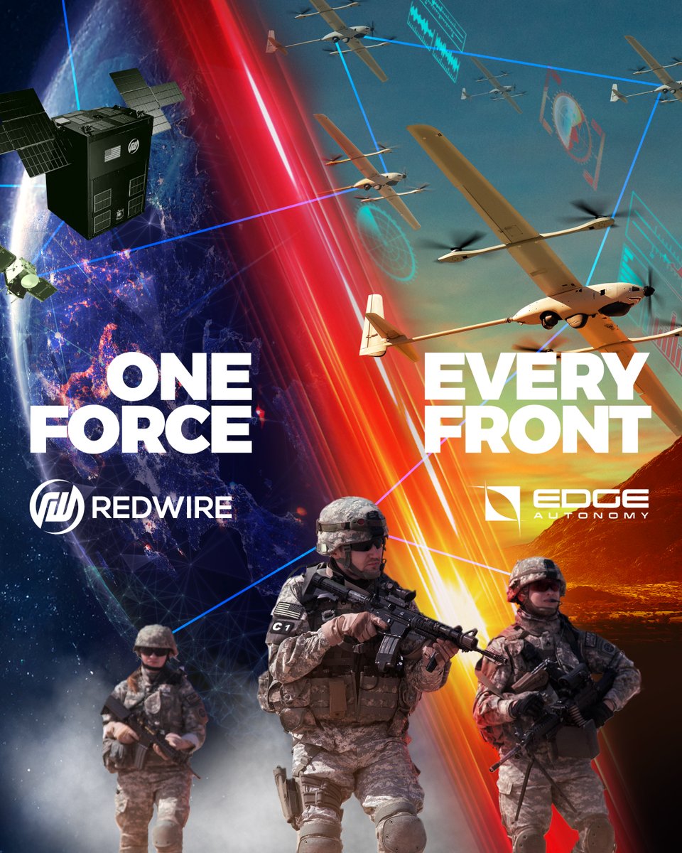 Redwire Space (@redwirespace) on Twitter photo Redwire is pleased to announce that we have successfully completed the acquisition of <a href="/edge_autonomy/">Edge Autonomy</a>.
This transaction transforms Redwire into a scaled and profitable aerospace and defense tech company focused on the convergence of integrated autonomous operations for defense Redwire is pleased to announce that we have successfully completed the acquisition of <a href="/edge_autonomy/">Edge Autonomy</a>.
This transaction transforms Redwire into a scaled and profitable aerospace and defense tech company focused on the convergence of integrated autonomous operations for defense