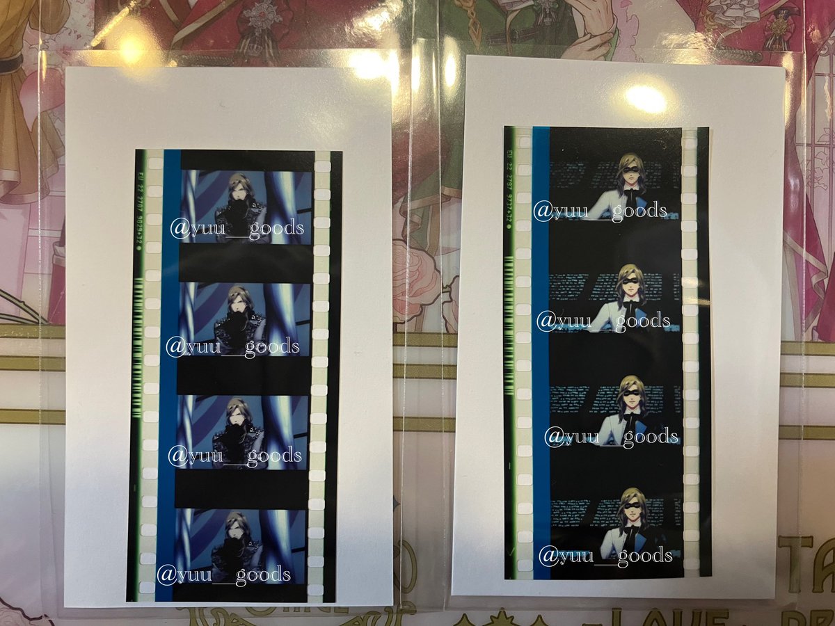 yuu__goods's tweet photo. うたプリ タブナイ タブキス 6週目 特典 コマフィルム

譲→カミュ エンパイア(MC) 怪盗(メドレー)
求→蘭丸 警備員 > エンパイア 怪盗 ですが何でも検討致します

手袋+シリコン付きピンセットにて取り出しております
素手で触ったもの❌
同サイズ程度で◎

検索からもお気軽にお声掛けください！ https://t.co/pcJnil8cTQ