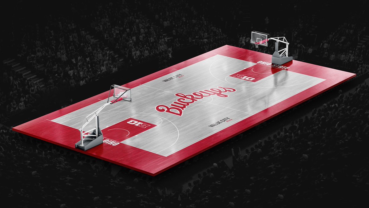 OhioStateHoops's tweet image. New court tough ngl 😮‍💨

📝 go.osu.edu/NewCourtCentral