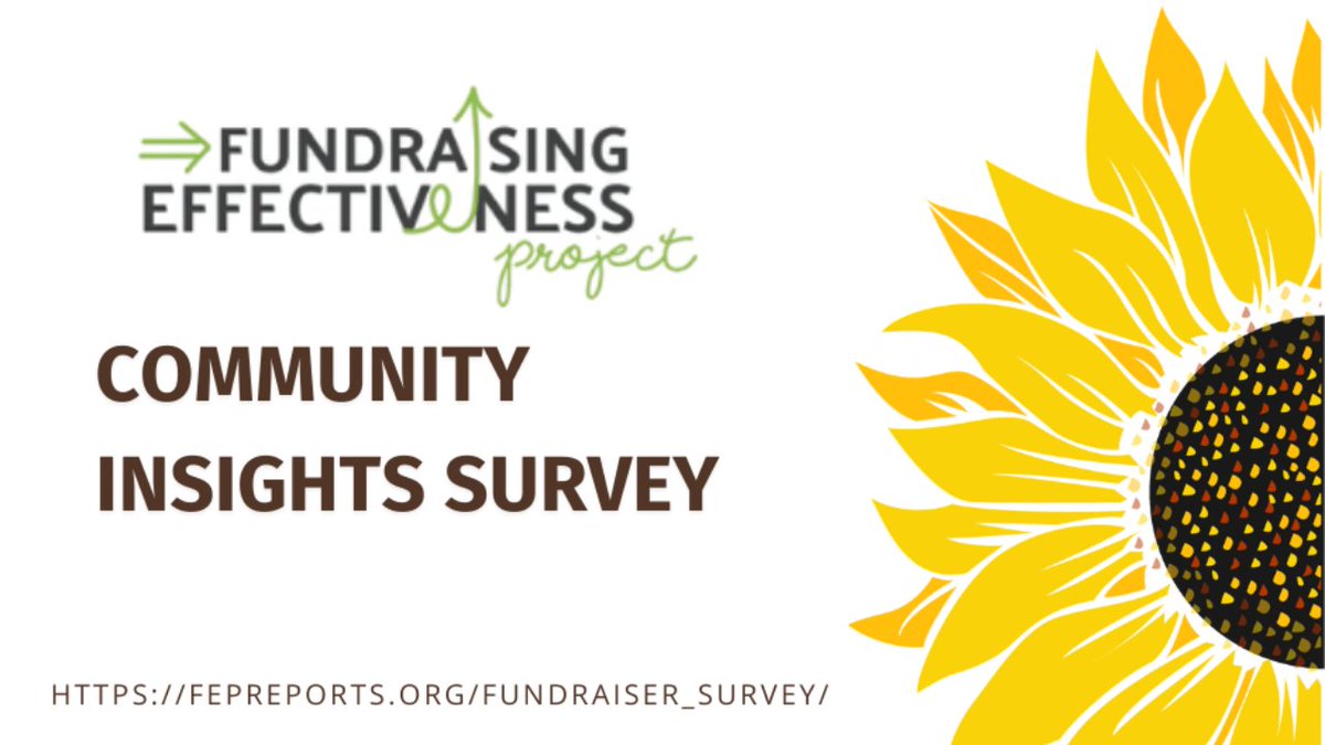 📊 Fundraisers: take the new FEP survey to help reimagine how we understand generosity. Your insights = better tools, better research, stronger community. 🌻 fepreports.org/fundraiser_sur…  #EffectiveFundraising
