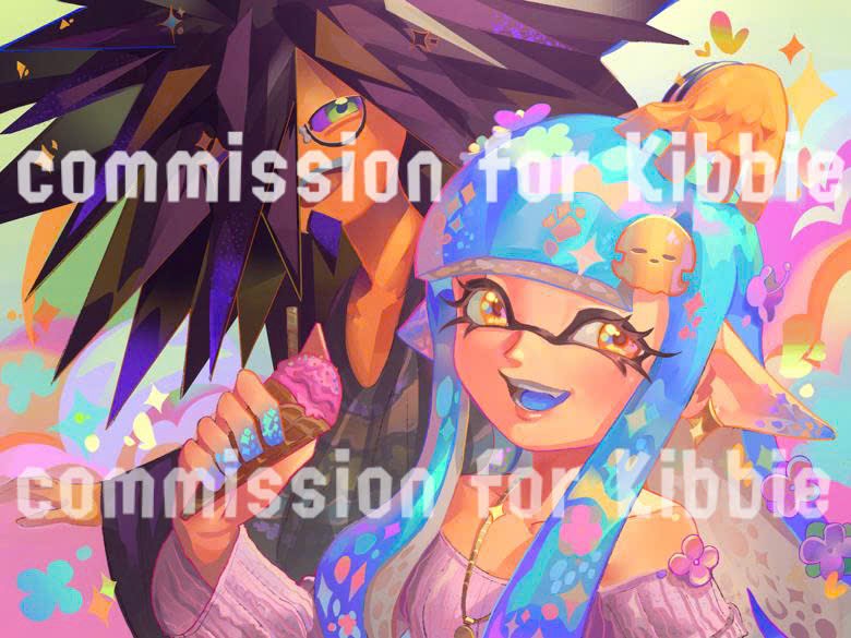 TerrifiedPuddin's tweet image. [Commission Open] some commissions that I did in the past two months ✨🦑🐙
#Splatoon #splatoonart #Commission #commissionsopen #marie