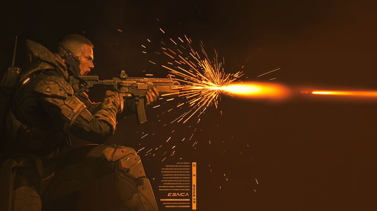 suppressing fire