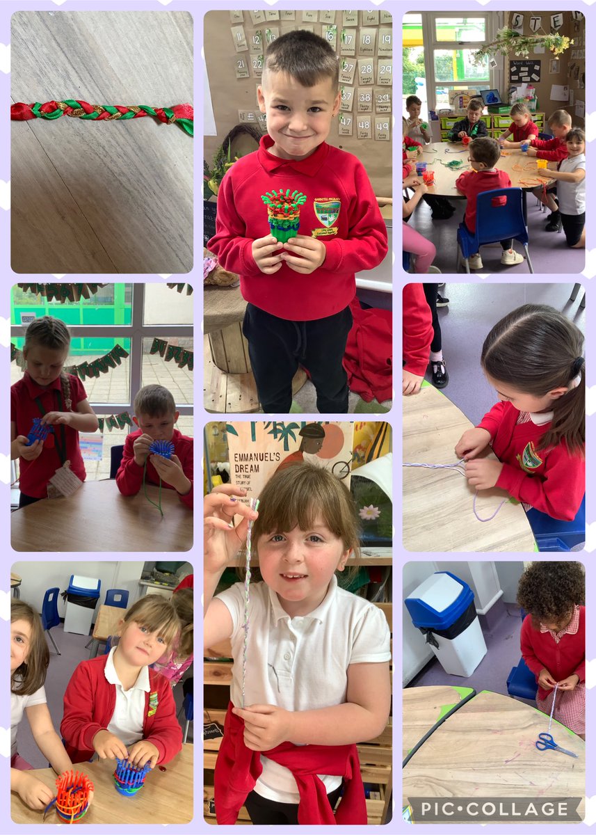 🌟🚀🪜Friends Around Friday 🪜🚀🌟Dosbarth 4 have had a lovely morning learning to weave, to prepare us for making our Ghana baskets next week. We’ve also used our time weaving to reflect on what friendship means and created friendship bracelets <a href="/garntegprimary/">Garnteg Primary</a> <a href="/missswilliams95/">Mrs S Parfitt</a>