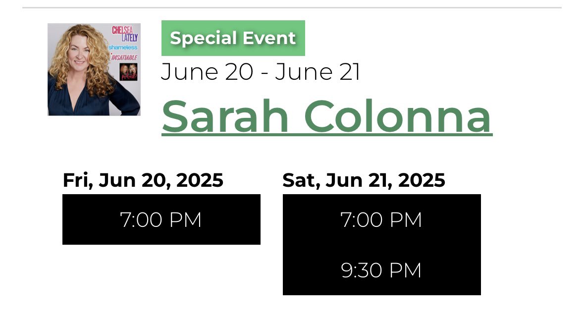 Seattle!!!!!  

I JUST added 3 shows next wkend at the new Emerald City Comedy Club!

Get you tickets now

…-emeraldcitycomedy-com.seatengine.com/events/116845