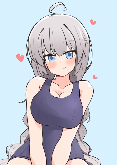 あかりちゃん、夏なのでスク水着ようね!