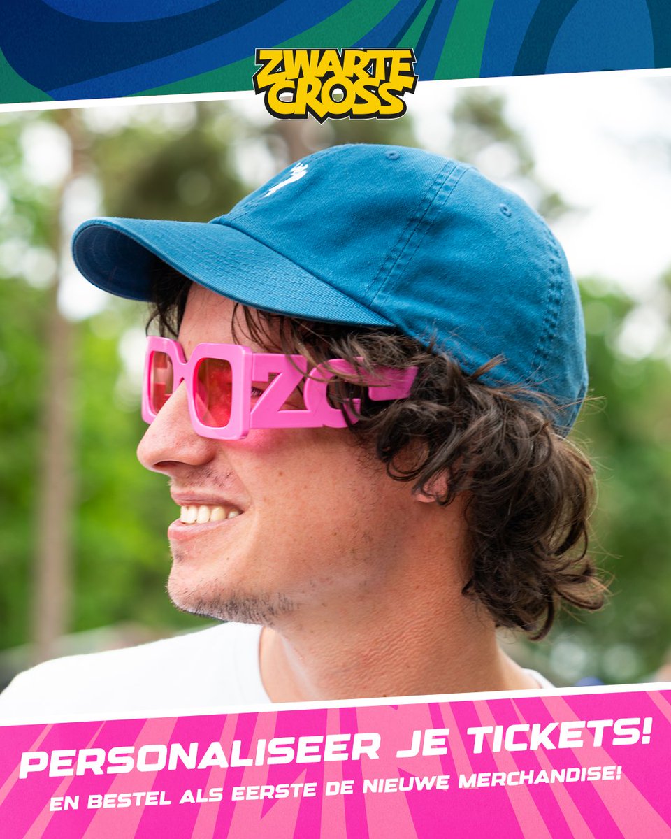 Voorrang krijgen op de gloednieuwe festivalcollectie? Personaliseer dan vóór aanstaande maandag je Zwarte Cross-tickets. Maandag versturen we een mail naar iedereen die z'n kaarten gepersonaliseerd heeft, waarmee je toegang krijgt tot de webshop.

zwartecross.nl/veelgestelde-v…