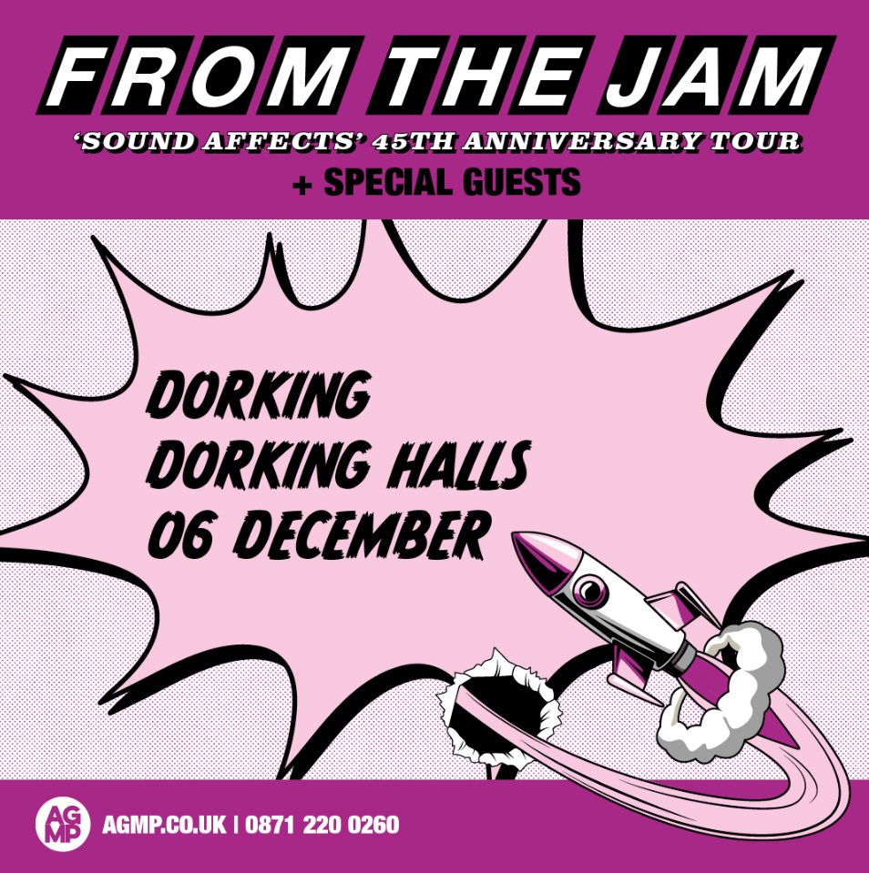 Some dates released for the 45th anniversary of the incredible Sound affects album starting in November. Many more dates to follow 😎