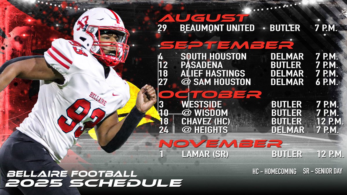 Get locked in!  2025 Schedule release is here.  Let's Go Cardinals!