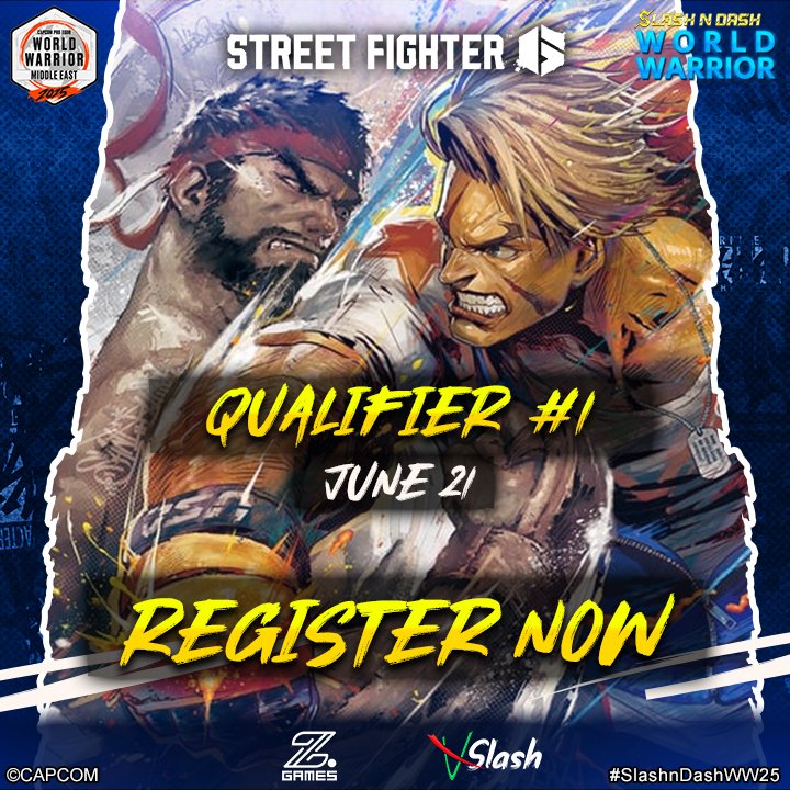 Middle East Warriors!

One week remains before the registration for the first World warrior Middle East 2025 Qualifier closes. 

Don't miss out!

Registration link 🔗 ⤵️ 
Start.gg/SND-WW25-ME1 

Discord server 👇 
discord.gg/dvER65g7vH

#SlashnDashWW25 #CPTWW2025