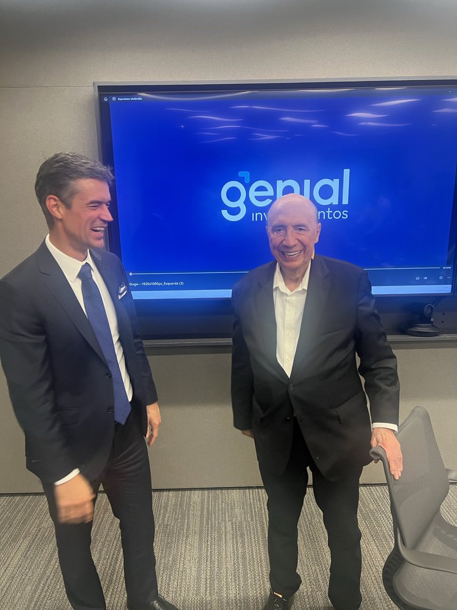 malopez1975's tweet photo. Foi um prazer receber o ministro @meirelles em nosso evento da L2 Capital/Genial, em São Paulo https://t.co/nAgMhCvrUT