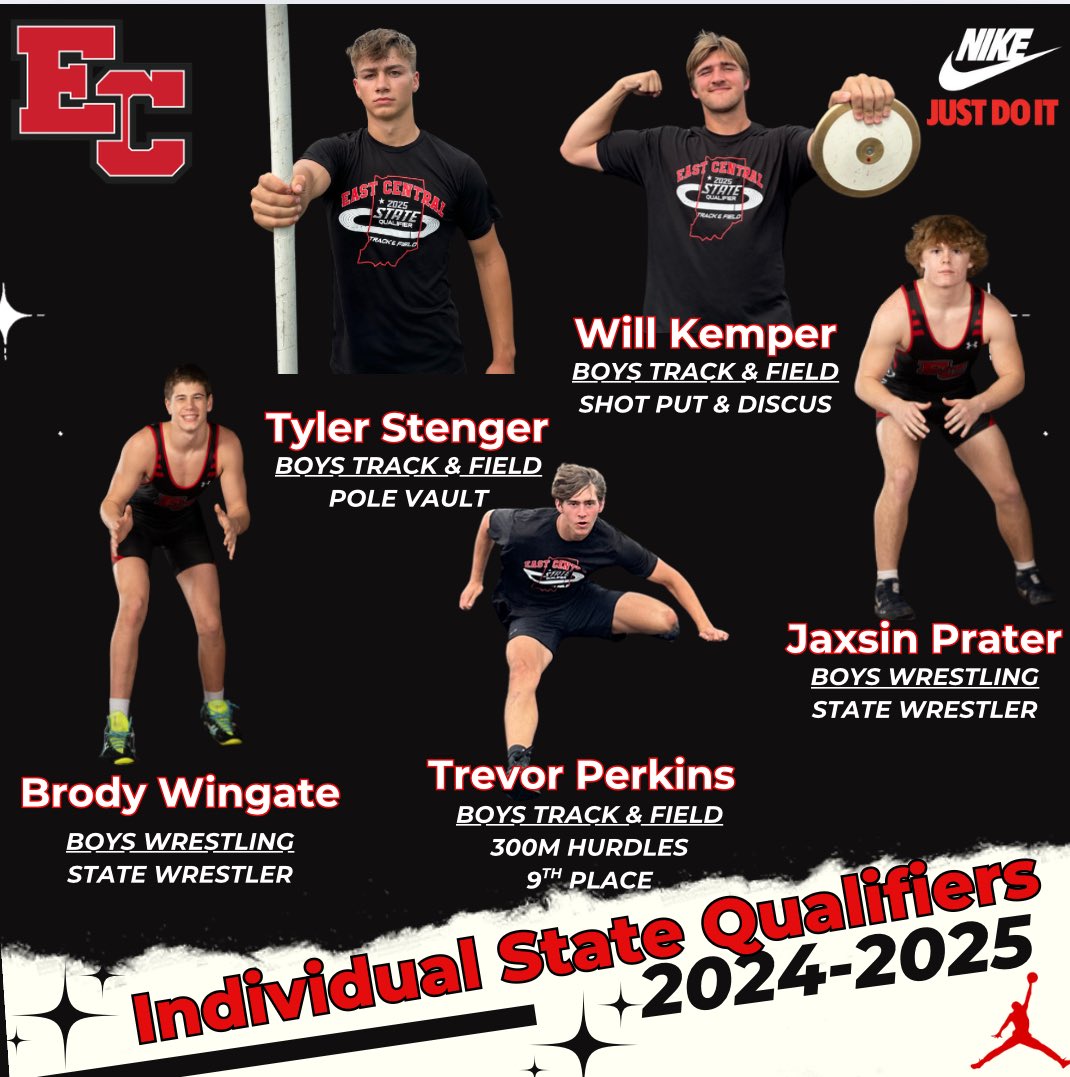 Another successful sports season is complete!
🔥10 Team EIAC Champions 
🔥7 Team Sectional Champions
🔥2 Team Regional Champions
🔥12 Individual Athletes, the girls X-C team, &amp; 1 Swim Relay Team advanced to state in their event(s) 

We Love to Compete w/ a Championship Mindset!