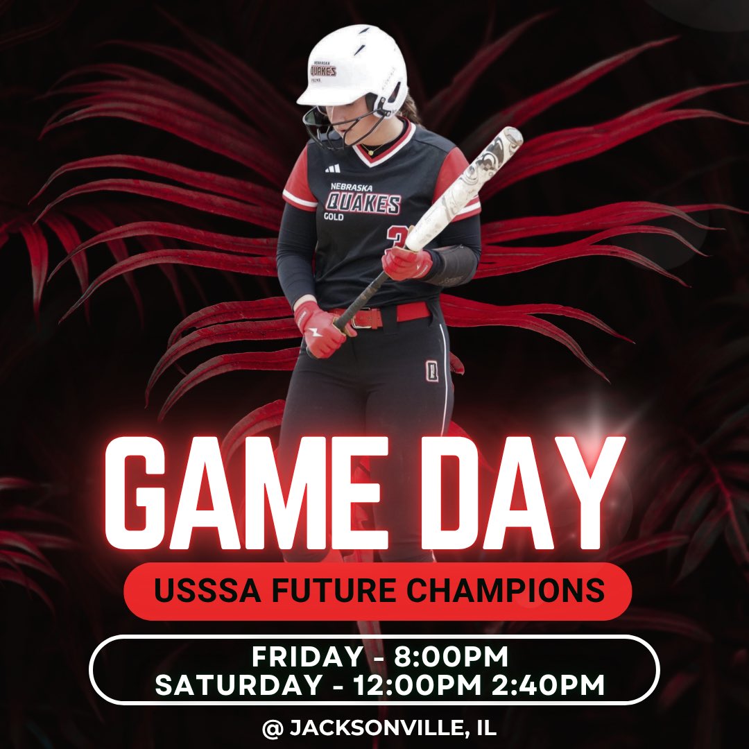 On the road 🚗 this weekend and looking forward to facing new competition! 
Go Quakes ❤️🥎