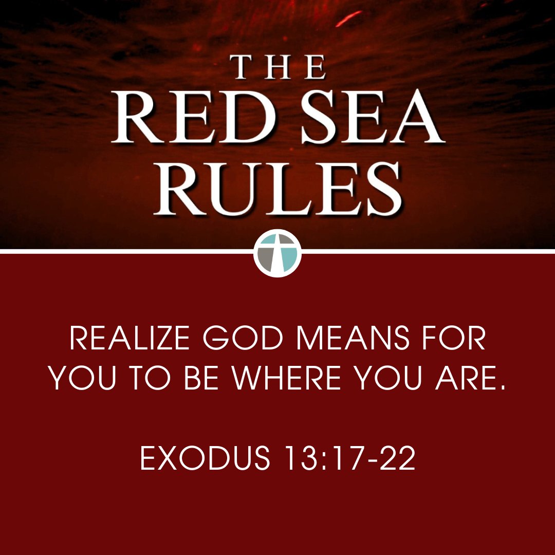 POPLCTX's tweet photo. REALIZE GOD MEANS FOR YOU TO BE WHERE YOU ARE

Remember, God’s plan is not to keep you from hardship, but He will get you through it.

Reading: Exodus 13:17-22

Worship with us on Sunday:
Traditional Service: 8:00 A.M.
Contemporary Service: 10:30 A.M.

#poplctx #TheRedSeaRules https://t.co/z4y0u1MLKi
