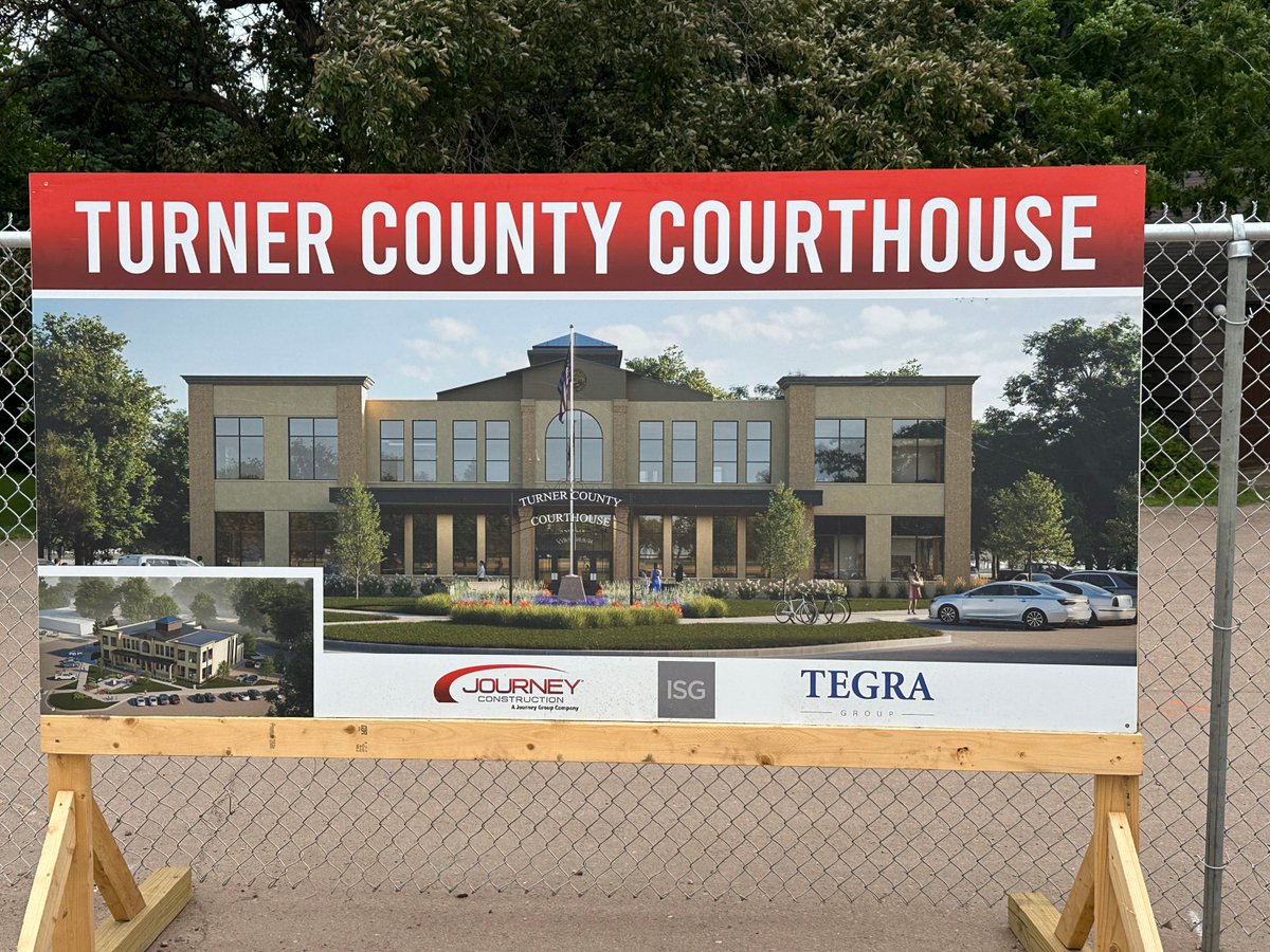 👏Congratulations to our friends in #ParkerSD on the groundbreaking of the Turner County Courthouse🏛️. What a beautiful facility that will soon serve your community and county. #PublicPower #CommunityPowered