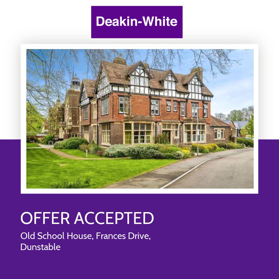 🔑 OFFER ACCEPTED
Thinking of selling your home?
☎️ Call us on 01582 343 548
📲 Message us via psh.pt/ksyvmg2