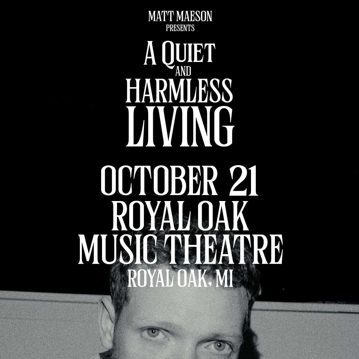 🖤 ON SALE NOW 🖤

<a href="/MattMaeson/">Matt Maeson</a> | 🗓 Oct 21

🎫: buff.ly/Iv332Ns