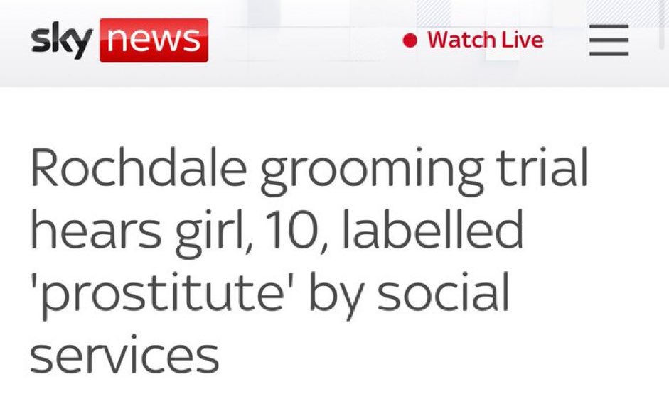 Social workers called children aged 10, prostitutes when they were being gang raped by dozens of men. 

These sick fu*ks need locking up with the rapists. 

Labour will never allow an inquiry as they know the truth and the scale of the cover up.