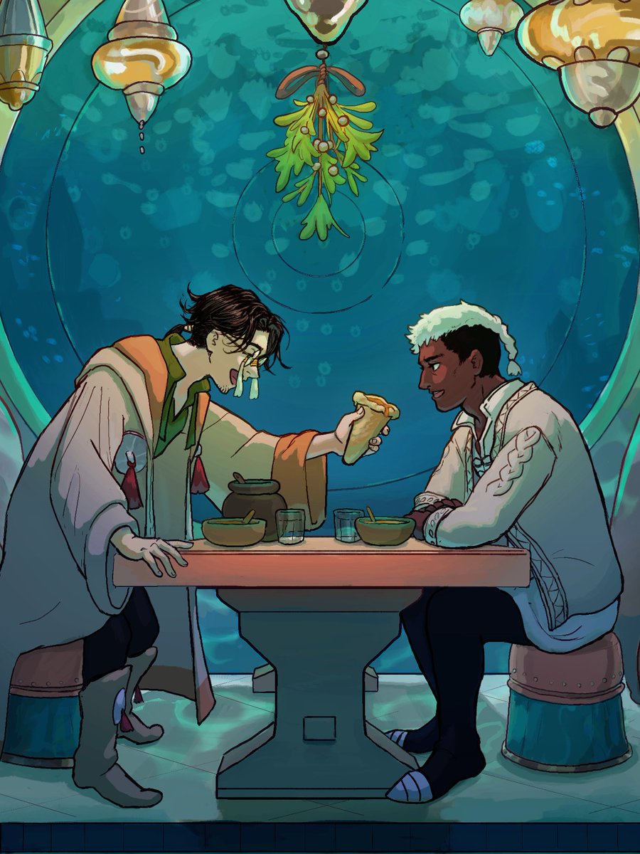 Here's the preview of my entry for Winter in Zozah Zine <a href="/wha_winterzine/">Winter in Zozah: A Witch Hat Atelier Zine</a> !
Pre-orders are open now!!
#witchhatatelier #Δ帽子