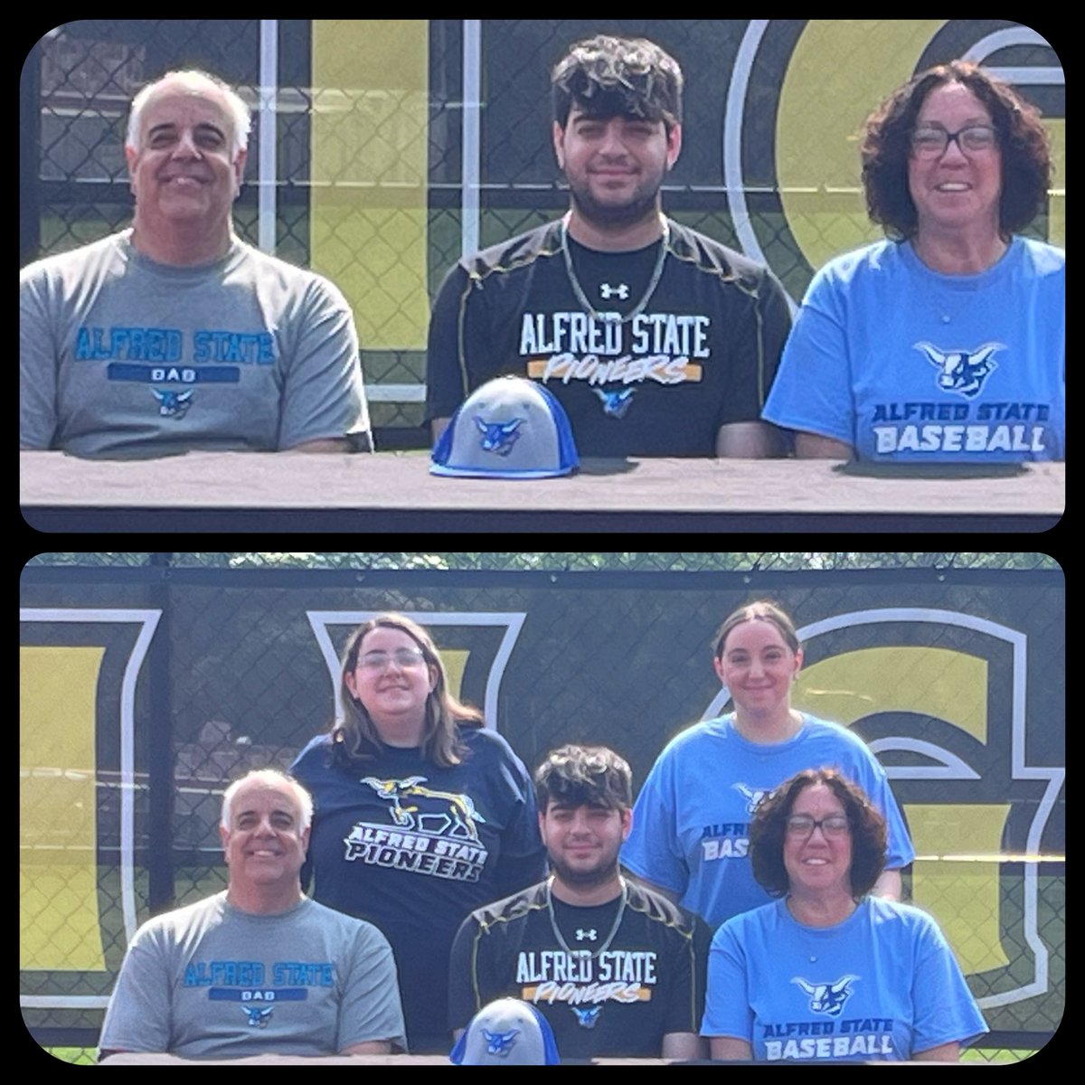 Congrats Ryan Cangelosi, who is continuing on to play D3 baseball for Alfred State!  From Golden Knight to Pioneer, we are proud of you!
#nanuetgoldenknightpride
#nanuetgoldenknightalumni
#onceaknightalwaysaknight
🖤💛🖤💛🖤💛🖤💛