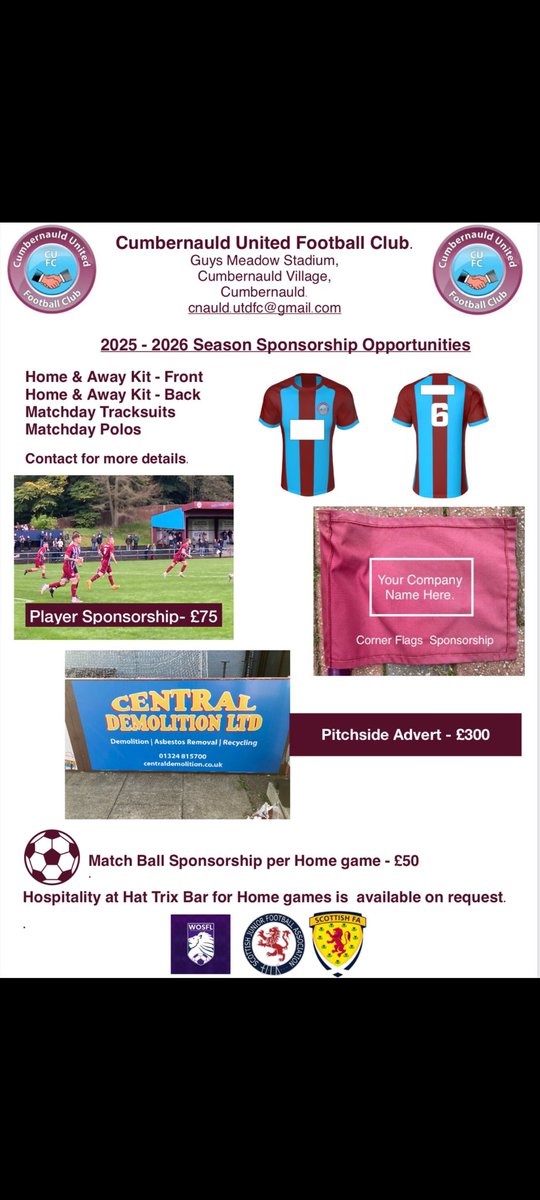 Cumbernauld United tweet media