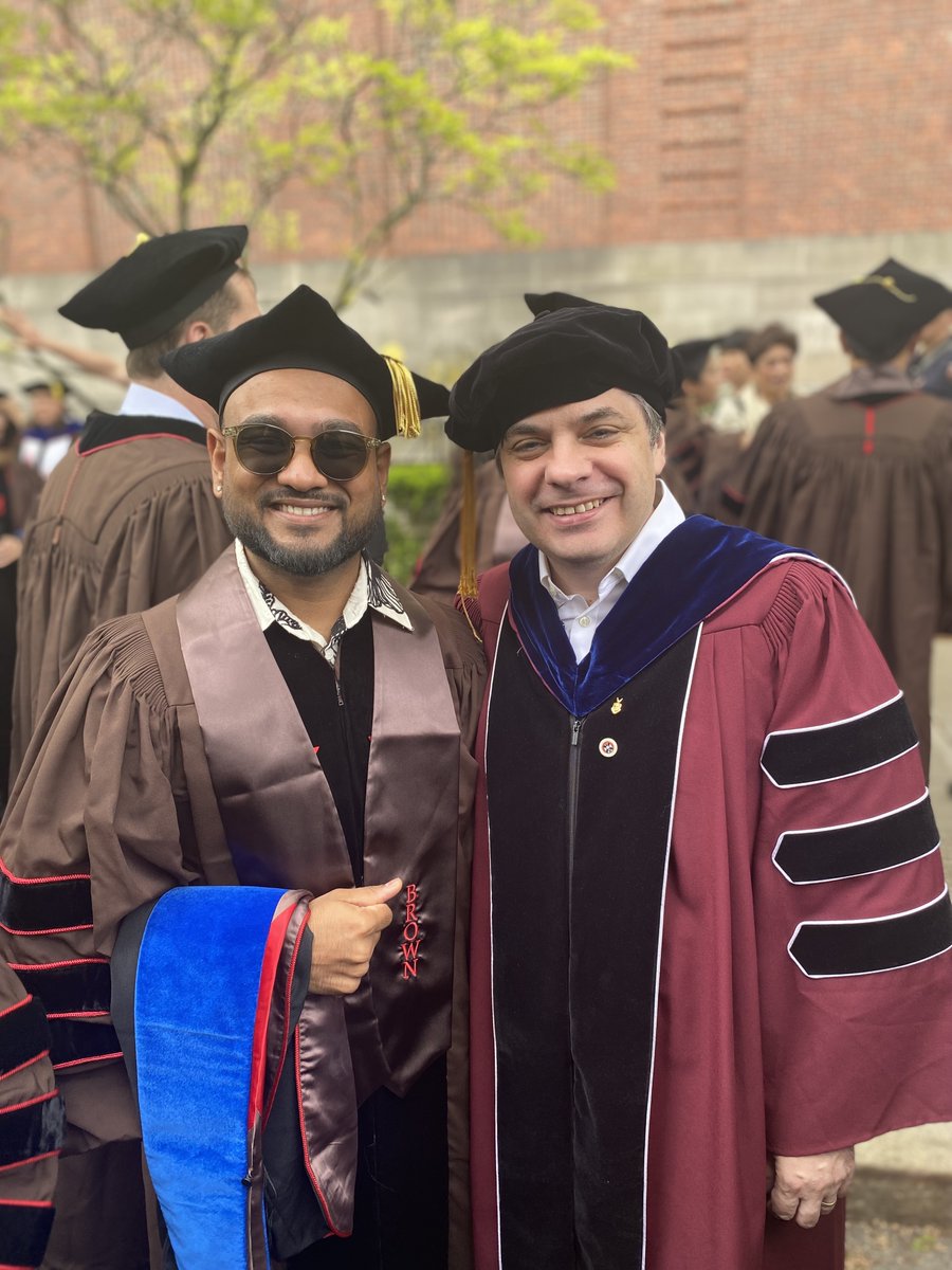 My PhD with George at <a href="/BrownCSDept/">Brown CS</a> has been among the most joyful periods of my life. It was wonderful to celebrate that with the people that made it so &lt;3

George said I can now force people to call me Dr for a wk, but I negotiated it up to 6 wks: one for every yr of the PhD!