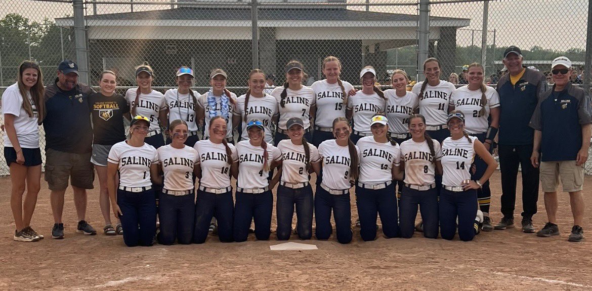 We’re going to the MHSAA Division 1 State Championship‼️🐝🥎

Send the team off to East Lansing tonight at 5 PM! Family members, Fans, Friends and community members should meet outside of the pool entrance.

Wear your Navy &amp; Gold and bring lots of energy!