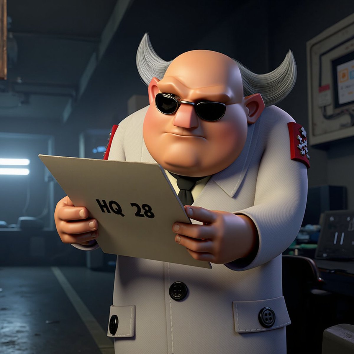 BoomBeach's tweet image. HQ 28? Hah! You think this will be enough to destroy me? 
While you're upgrading your little beach hut, I’m engineering your DOOM.
See you on the battlefield… if you survive that long...