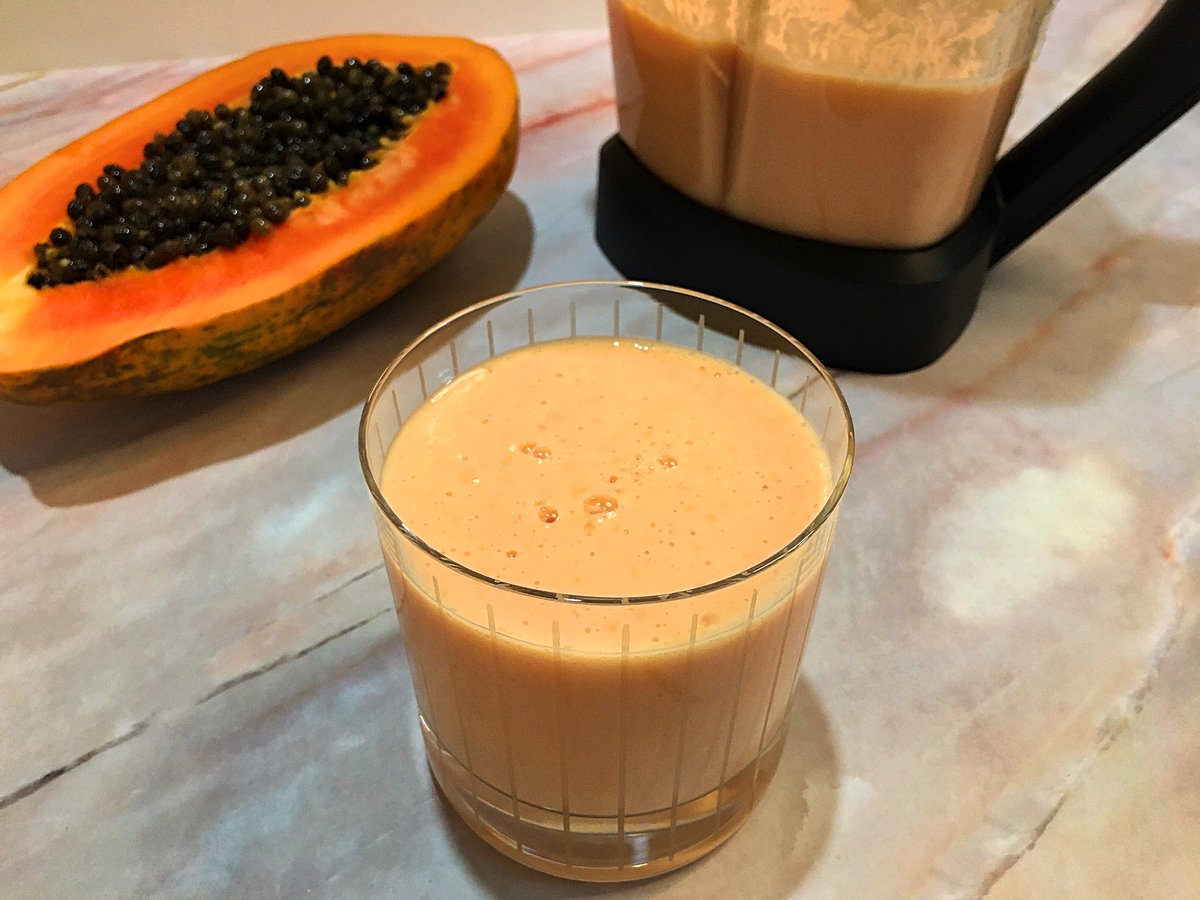 clubfoody (@clubfoody1) on Twitter photo Today is National #PapayaDay
Papaya Smoothie... a delicious way to start the day!🌞
#YouTube 📽️: youtu.be/IdUMLejUjEU
#RECIPE ➡️: clubfoody.com/cf-recipes/pap…
<a href="/EventGuideToday/">EventGuide Today</a> <a href="/DiningGuide2Day/">DiningGuide Today</a> #RecipeOfTheDay Today is National #PapayaDay
Papaya Smoothie... a delicious way to start the day!🌞
#YouTube 📽️: youtu.be/IdUMLejUjEU
#RECIPE ➡️: clubfoody.com/cf-recipes/pap…
<a href="/EventGuideToday/">EventGuide Today</a> <a href="/DiningGuide2Day/">DiningGuide Today</a> #RecipeOfTheDay