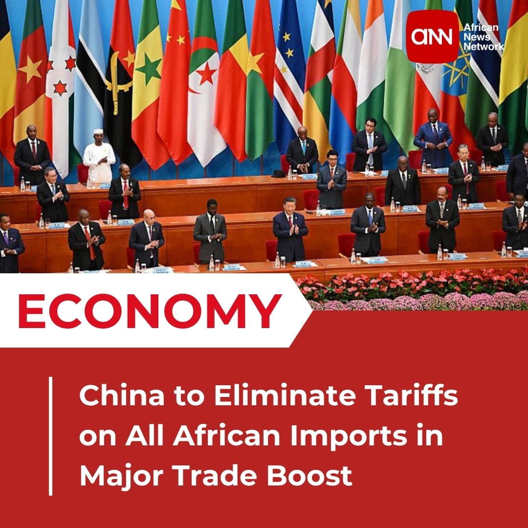 🌍📦 Big news for Africa! China has announced it will remove tariffs on goods from all African countries — boosting trade, exports, and shared growth.
africannewsnetwork.org/news/china-to-…

#ChinaAfrica #TradeNews #EconomicPartnership #FOCAC2025 #AfricaRising