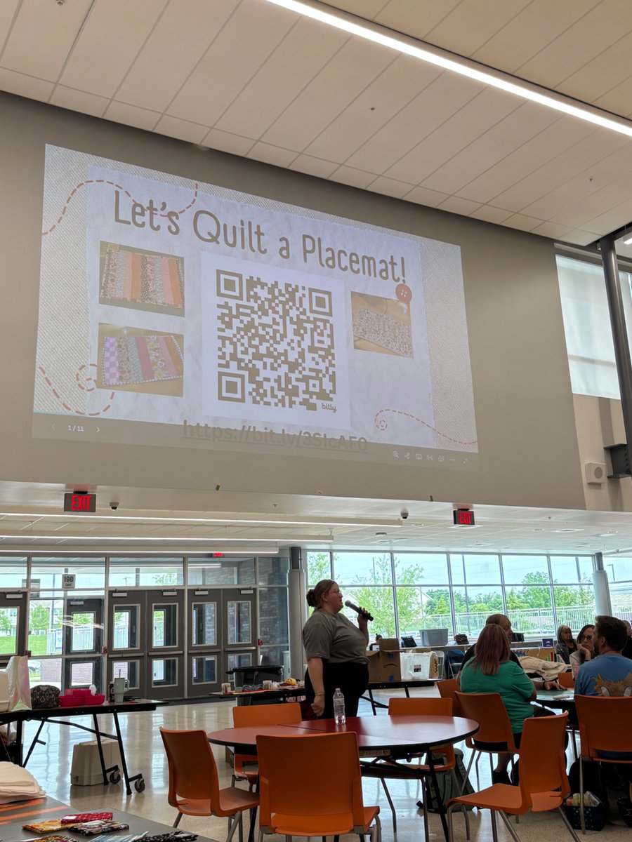 So excited to quilt a placemat!! 
#kentuckyhistory
#KEDCgrants 
<a href="/kedc_epic/">EPIC</a> 
<a href="/KEDCGrants/">KEDC Grants</a>