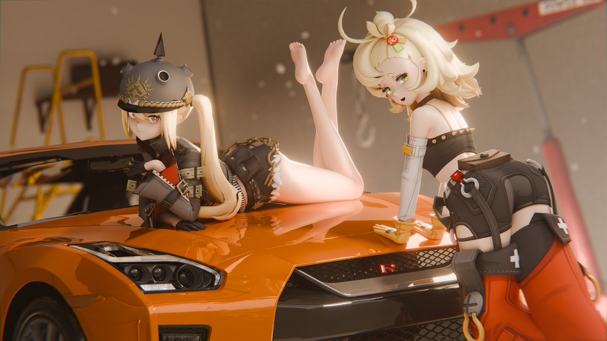 Piper And Lucy

Pretty girls and sports cars. Who doesn't like it?
Piper/Lucy Models by: <a href="/DaB_neko/">DaB</a> /<a href="/WaffleNSFW/">Waffle 🔞</a>