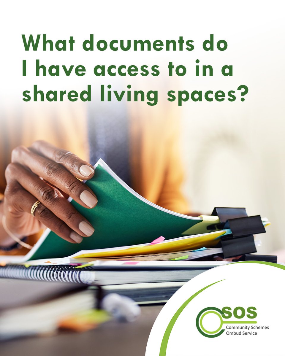 Here is a list of the most requested documents that members ask for:

1. Minutes of meetings, including annual general meetings and trustees’ meetings
2. The CSOS approved management and conduct rules accompanied by a section 10 compliance certificate
3. The audited financial