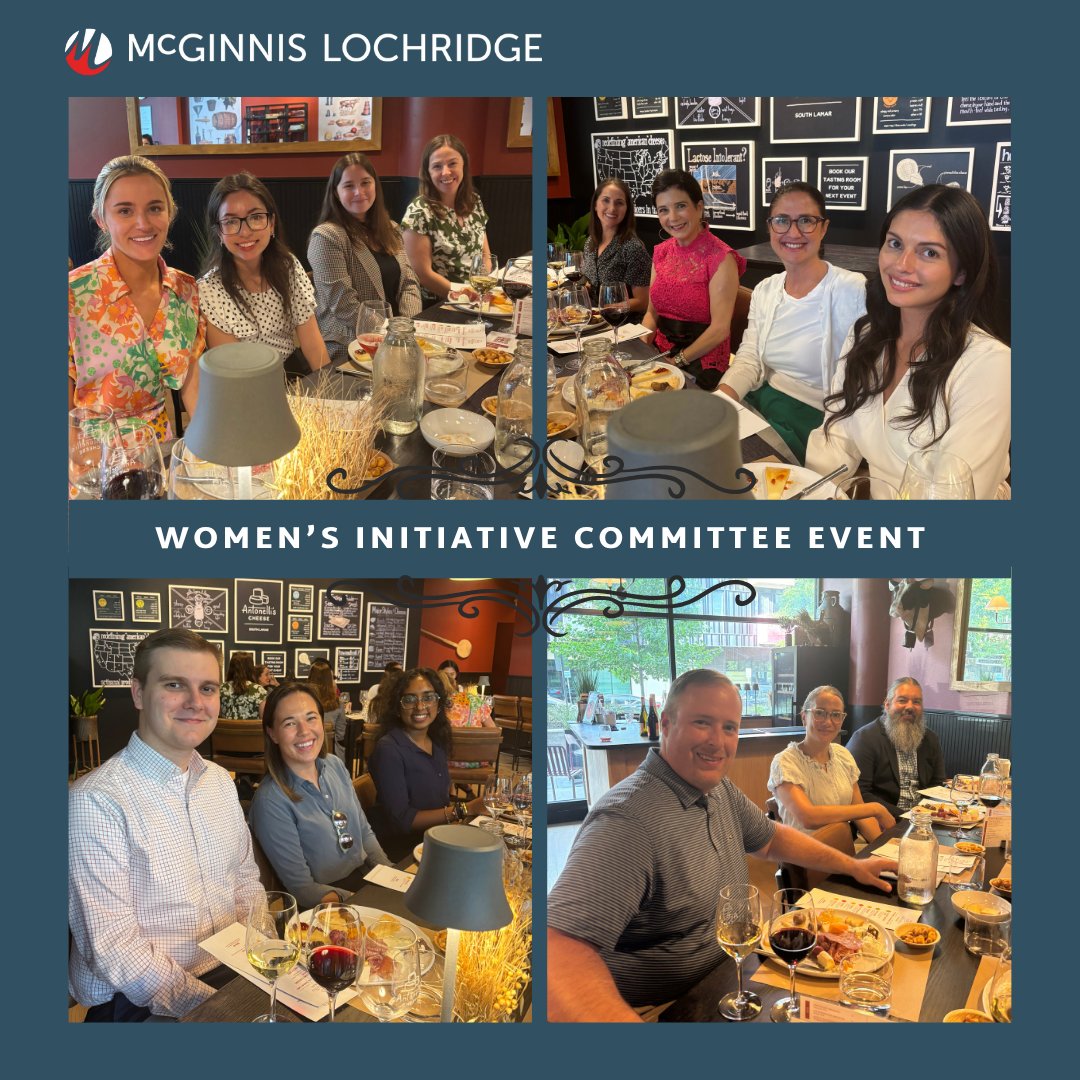 McGinnis Lochridge (@mcginnislaw) on Twitter photo Thank you to everyone who came to our Women's Initiative Committee #event for wine and charcuterie hosted by <a href="/AntonelliShop/">Antonelli's Cheese Shop</a>. An extra thank you to our outstanding attorneys, summer associates, and staff who joined in on the fun! #LawFirm #community #AustinTX Thank you to everyone who came to our Women's Initiative Committee #event for wine and charcuterie hosted by <a href="/AntonelliShop/">Antonelli's Cheese Shop</a>. An extra thank you to our outstanding attorneys, summer associates, and staff who joined in on the fun! #LawFirm #community #AustinTX