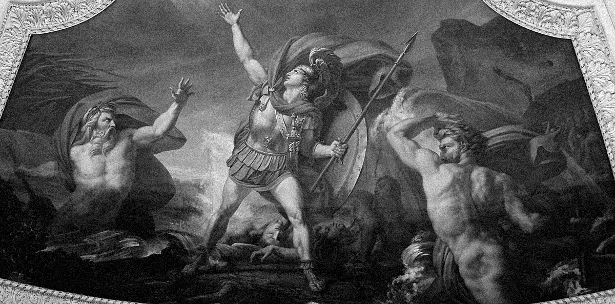 "In me omnis spes est mihi." 
 "Bütün umudum kendimde."