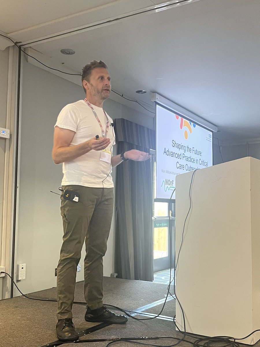 WMACCN's tweet image. Thought provoking discussions on Advanced Practice in Critical Care Outreach led by Mark Wilson, @wilsoncritcare #WMCCNConf2025 #CCOT @NOrF_CCO_RRS