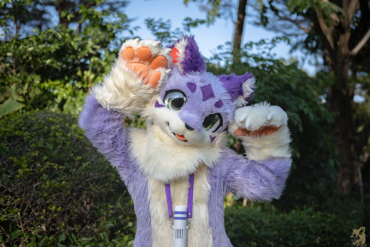 #FursuitFriday 
汪汪汪！（感谢团子老师的超级绝美返图😙😙😙）

📷：<a href="/Furry_Freo/">糯米是只龙</a>