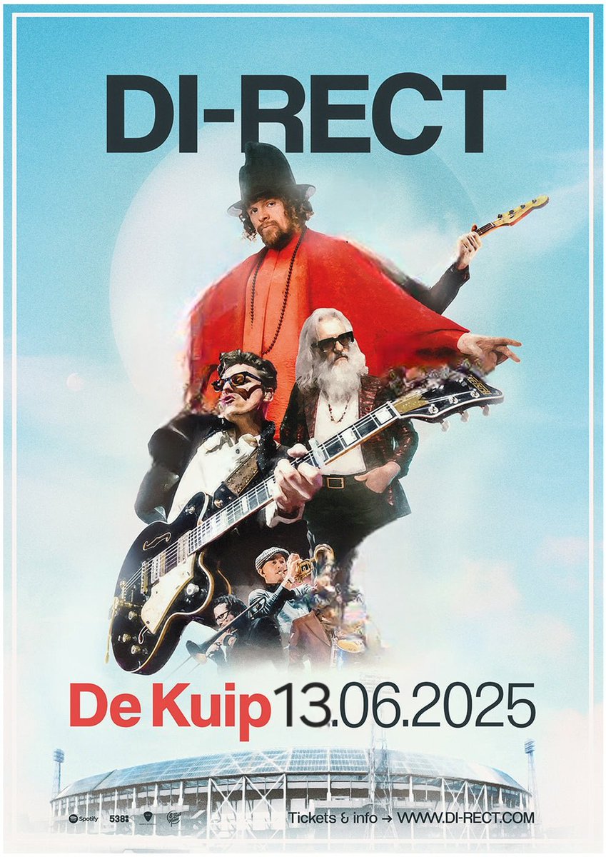 1 kaart over vanavond voor DI-RECT in het mooiste stadion van Nederland. 

Dm me bij interesse. Prijs komen we wel uit.