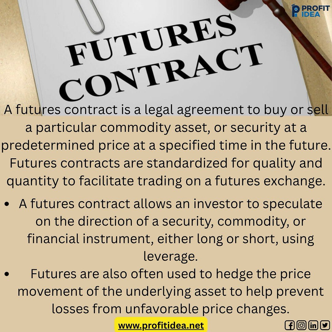 AkshayS84723353's tweet image. Do you know about Futures Contract?

#TechnicalAnalysis #ATR #VolatilityBreakout #TradingSignals #MarketInsights #FinanceProfessionals #ProfitIdea #VarunAggarwal #DYKFACTS