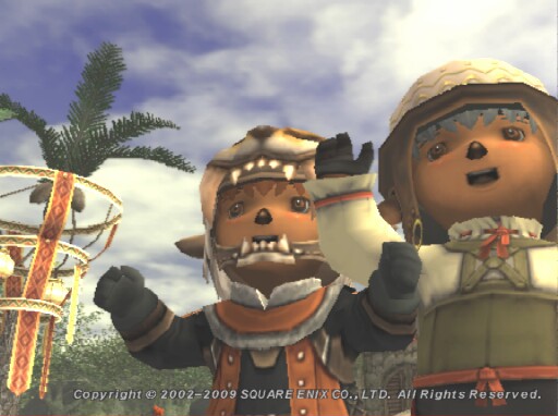 2009年のわち（ミュモルショー見てる）
#FF11