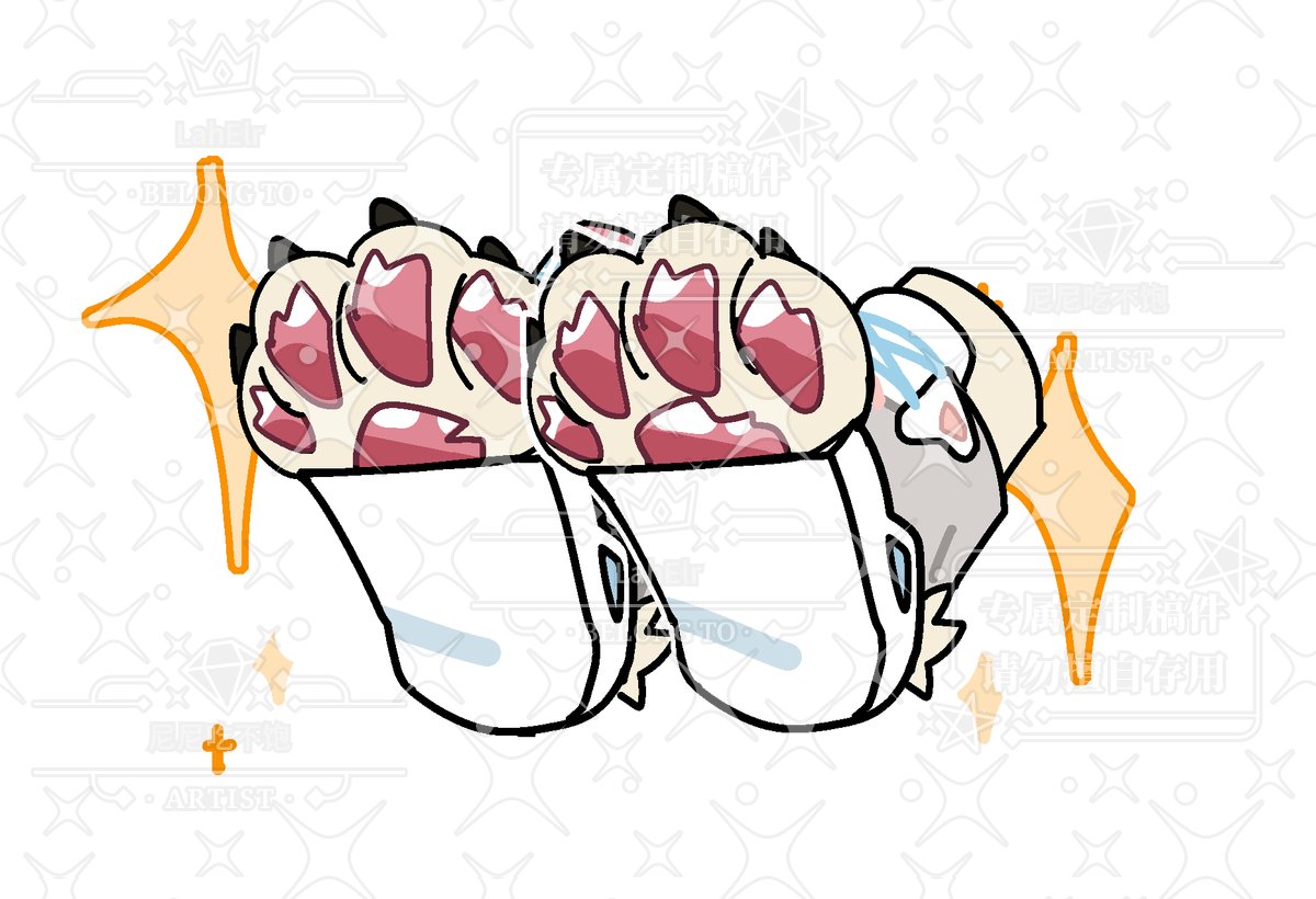 偶尔活一下，是尼老大<a href="/ltreesir/">Nietwl</a>画的粉色软糖